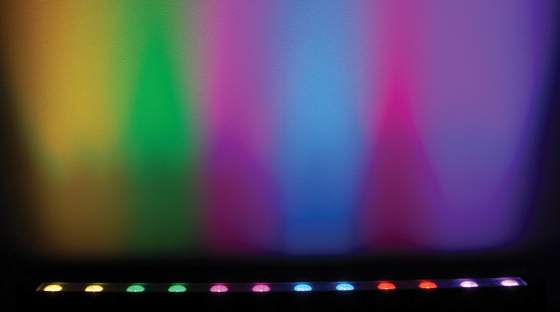 80wは抗張アルミニウムを変える壁の洗濯機ライト景色DMX512制御RGBW AC24v色を導いた