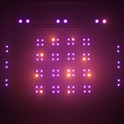 プロの2つの目 高明るさブラインドライト 2X90W コブ LEDステージ パール 観客ライト
