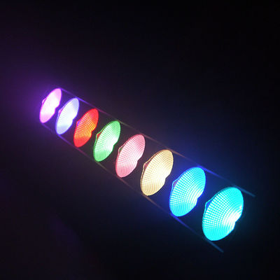 1つの穂軸LEDの効果ライトに付きDMX制御8 × 15W RGB 3つ