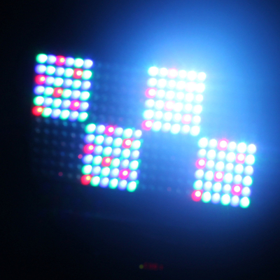240V段階LEDはショー党のための軽い36のW RGBのフル カラーの原子導かれたストロボ ライトをもたらす