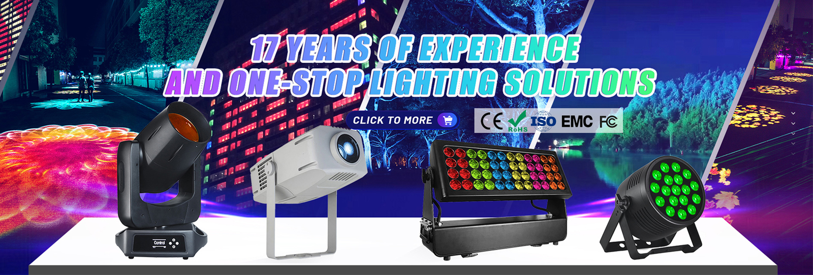 LEDの段階ライト