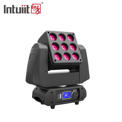 1 RGBW LEDの移動マトリックスのビーム効果DJの照明に付きIP20 LEDの段階ライト ピクセル9*10W 4
