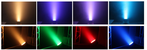1つの防水LEDの標準ライト クラブ ディスコDj装置の結婚式の段階の照明装飾に付き12*三3W 3つ