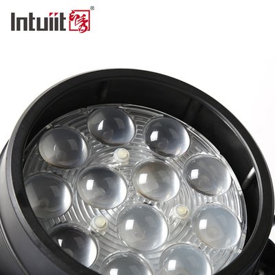屋内12x10w Rgbw LEDの標準は導いたズームレンズの標準ライト5 - 60程度を軽いIp65 Djを上演できる