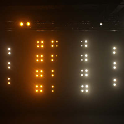 ショータイムステージライト IP65 防水4眼 LEDブラインド 4x90W COB パール 雨の雪のライト 屋外