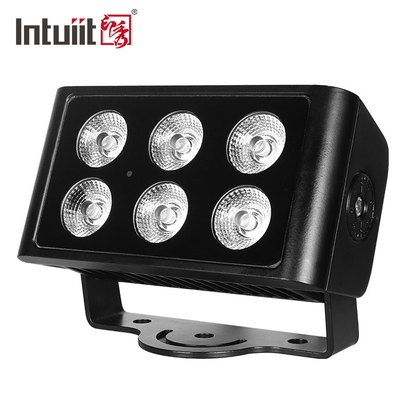 6x5W 屋外 IP65 スクウェア DMX RGBW LED 防災用 建物用 玄関用 LED 壁洗浄用 防災用