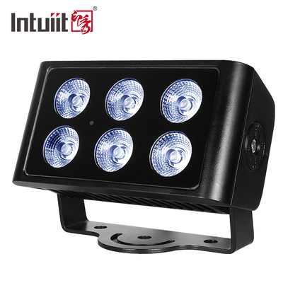 6x5W 4in1 RGBW LED DMX ウォールウォッシュライト IP65 屋外 LED 都市カラーライト ステージ パフォーマンス DJ パーティ ライト