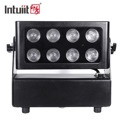 IP65 8x15w 4in1 LED都市色 屋外洗濯機 電池式 テーマパーク用 洪水照明