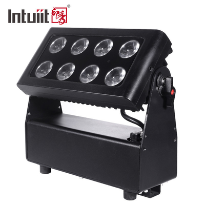 IP65 8x15w 4in1 LED都市色 屋外洗濯機 電池式 テーマパーク用 洪水照明