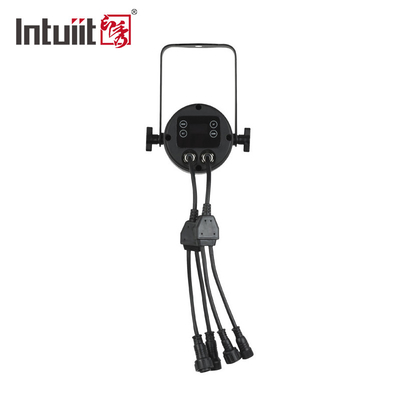 スポットライト 15W DMX512 RGBW 狭光線方向風景 屋外庭園ライト