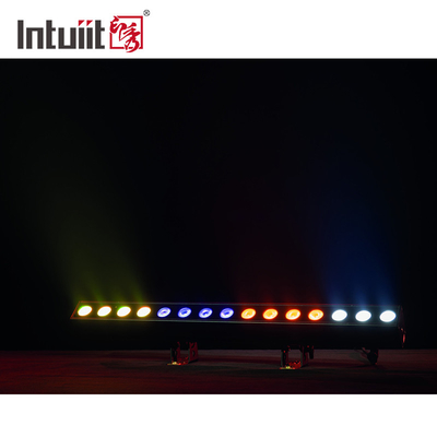 高功率 15x 10 W LEDビルディングライト dmx 512 RGBWA LED壁洗濯機ライト IP65 dmx制御 LEDライトバー