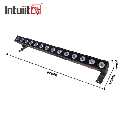 14x10W RGBW 4in 1 LED ウォールウォッシャー DMX コントロール LED ストライプライト プロフェッショナルステージパーティ DJ ディスコ機器