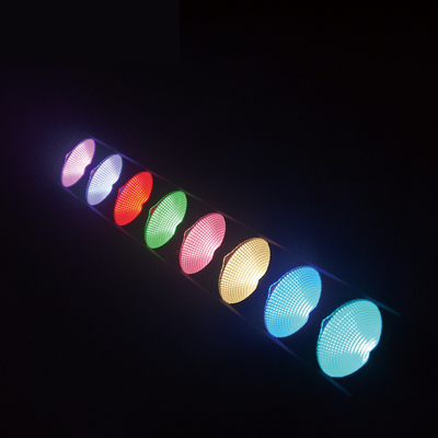 15W COB RGB 3イン1 LEDステージライト DMXのステージライト付き 壁バー LEDライト ディスコのナイトクラブステージ ディスコショー