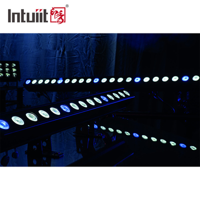 15*10ワット 屋外ビル IP65 防水硬いバー ピクセル DMX512 RGBWA-UV 6IN1 LED ウォールウォッシャーライト