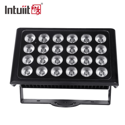 24PCS 160W 都市カラーライト RGBW 4in1 ip65 防水高層ビル洗濯 LED 都市カラーステージライト