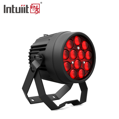 12x10W RGBW 4in1 アウトドア IP65 防水重型鋳型アルミフラット LED パールライト