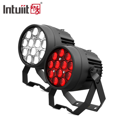 アルミ合金 LEDフラットパー 12x10W RGBW 4in1 DMX512 ディスコパーティーステージ 結婚式コンサート 劇場効果照明