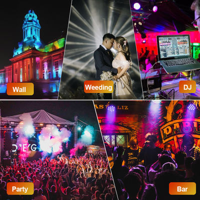 Dmx 16x5w 4in1 防水ステージライト