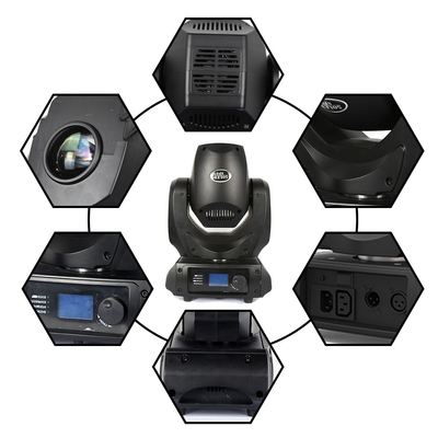 LED 50w ゴボ 動く頭スポットライト クラブDjステージライト パーティ ディスコ 結婚式イベント