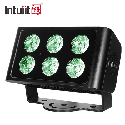 6x5W DMX RGBW 4 In 1 アウトドア LED ウォール ウォッシュ ライト 洪水 ライト