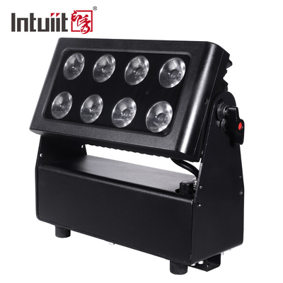 IP65 防水 壁洗い 建物 ライト 8*15W RGBW 4in1 LED 屋外市街色灯