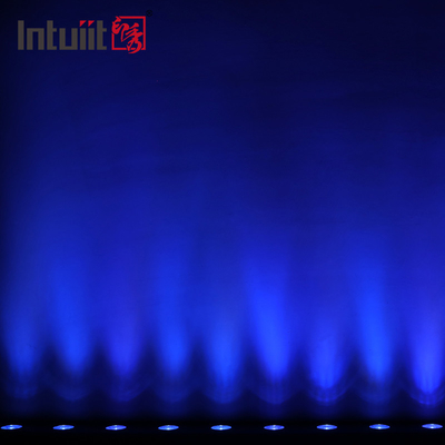 12x2W RGBW LEDステージライト 4in1 サウンドアクティベーション制御 DJライト バーライト 教会 結婚式照明 LED壁洗浄機