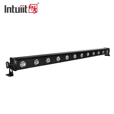 12x2W RGBW LEDステージライト 4in1 サウンドアクティベーション制御 DJライト バーライト 教会 結婚式照明 LED壁洗浄機