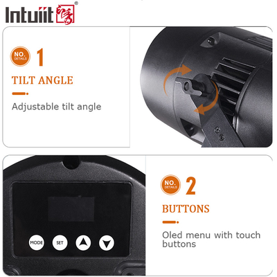 IP65 DMX Led Cob 200w パール照明 屋外クリスマスライト RGBW