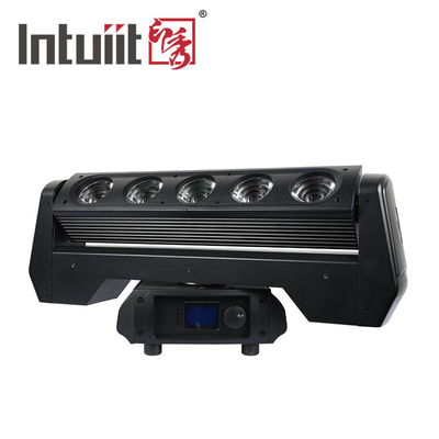 5x40W RGBW 動くヘッド 旋回ライトバー プロフェッショナルステージライト 4in1 クラブステージバー パフォーマンス 動くヘッドライト
