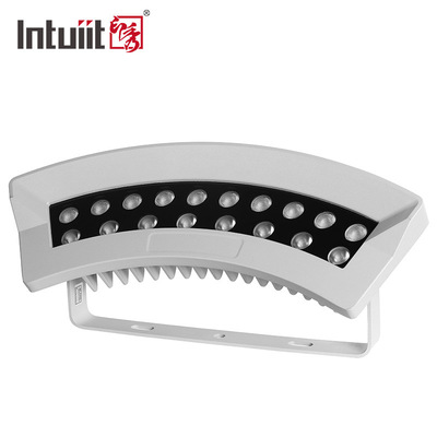 36W DMX 512 RGBW カラーツリーライト LED IP65 防水 屋外スポットライト リング 庭園風景光