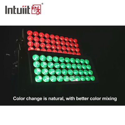 ステージ照明 Dmx LED ウォールウォッシャーライト 400W 800W 1500W IP65 屋外都市色 RGBW ストローブ