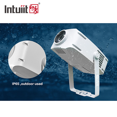 カスタムロゴ 屋外ファサードライト IP65 防水 200W LED RGBW 回転ゴボプロジェクター ゴボライト