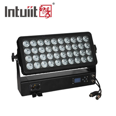 400W アウトドア IP65 防水 都市色 40x10W RGBW 4in1 LED ウォールウォッシュライト