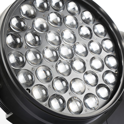 LED洗濯 37pcs 10w rgbw zoom 37x10 LED移動ヘッドズーム洗濯 移動ヘッド dj ディスコイベントステージ照明