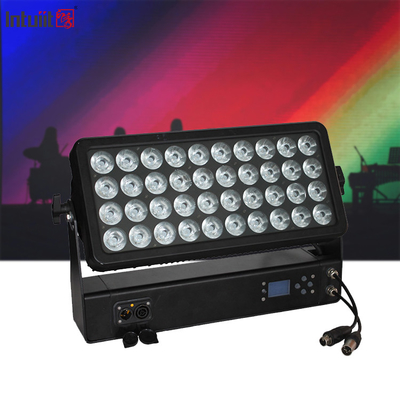IP65洗濯 400w都市色 ip65防水ステージライト rgbw 4in1 LEDdmx512壁洗濯機ライト