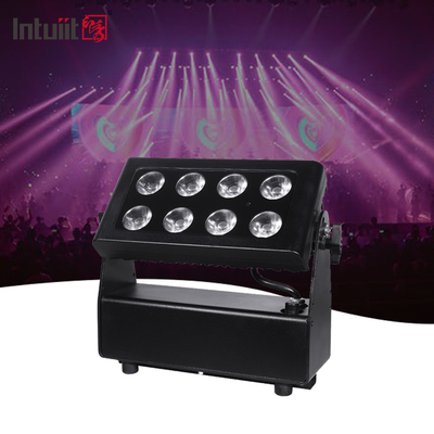 8X15W 防水 IP65 バッテリー駆動 DMX LED 壁洗浄機 ライト