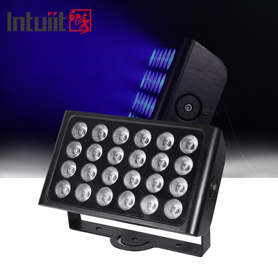 24x10W RGBW 4 IN 1 屋外IP65 LED壁洗浄機 洪水照明