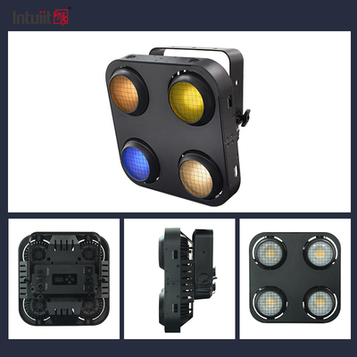 4X90W 4 アイ・LED コブ・ブラインドライト アンバー ホットホワイト 2In1 Ip65 防水 LEDステージライト