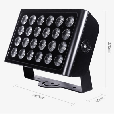 24x10w 4in1 Rgbw LED 屋外壁洗浄機 洪水照明 庭 結婚パーティー DJ ステージライト