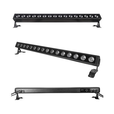 16X 5W RGBW LED ウォールウォッシュバー DMX512 制御 DJ ガーデン IP65 DMX512 制御のための線形ライト