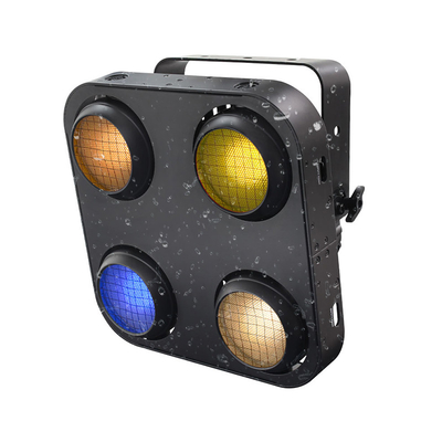 4X90W 4 アイ・LED コブ・ブラインドライト アンバー ホットホワイト 2In1 Ip65 防水 LEDステージライト