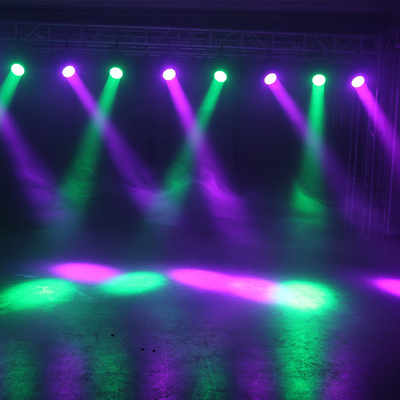 移動ヘッドライト 19x15W ズーム DJライト RGBW LEDビーム 洗濯照明 効果 ステージライト レイブ活動 ディスコイベント ショー KTV
