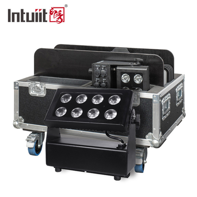 IP65 防水 8x10w ワイヤレス バッテリー パワーアップライト Dmx ステージ LED ウォール 洗濯機 ライト