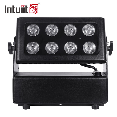 IP65 防水 8x10w ワイヤレス バッテリー パワーアップライト Dmx ステージ LED ウォール 洗濯機 ライト