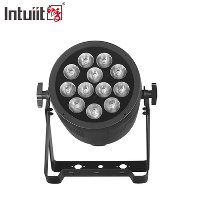 屋外LEDステージライト DMX 12pcs*20W 6 in 1 RGBWA UV防水パールライト 結婚式/ステージ/ディスコ/コンサートライト
