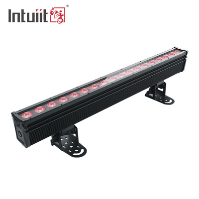 18×10W RGBW 4in1 防水 屋外 LED ウォールウォッシュライト DMX ステージ 屋外 ピクセル LED バー照明 IP65 投影灯