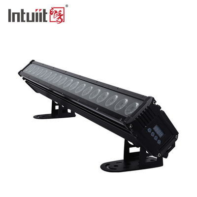 18×10W RGBW 4in1 防水 屋外 LED ウォールウォッシュライト DMX ステージ 屋外 ピクセル LED バー照明 IP65 投影灯