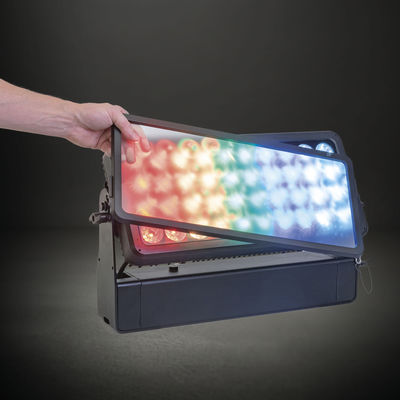 防水 40x10w Rgbw 4 in 1 Dmx アウトドア Ip65 LEDシティカラーライト ステージライト