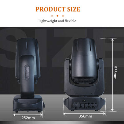 新しい防水IP66レーザー移動頭 100W CMY 屋外用鋭光照明