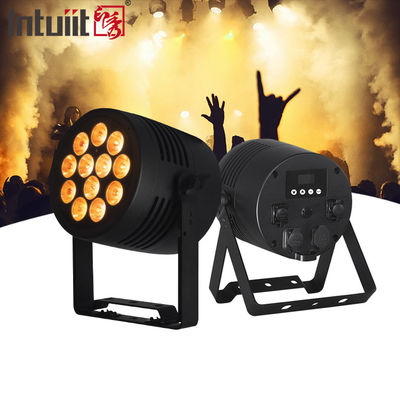 12x20W RGBWAUV 6in1 DMX コントロール LED パールライト DJクラブステージライト